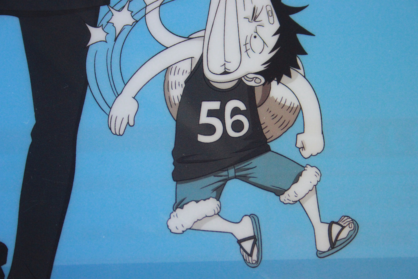LUFFY & GARP ~ ONE PIECE // CLEAR FILE + STICKERS