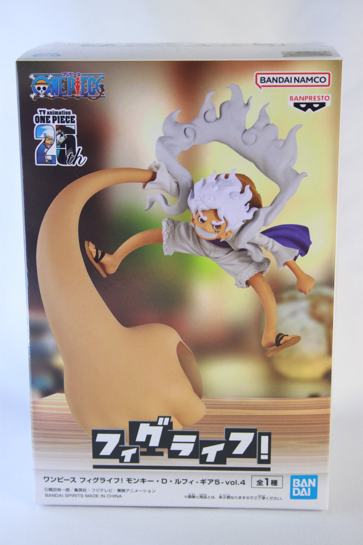 LUFFY GEAR 5 ~ ONE PIECE // FIGLIFE FIGURINE VOL.4
