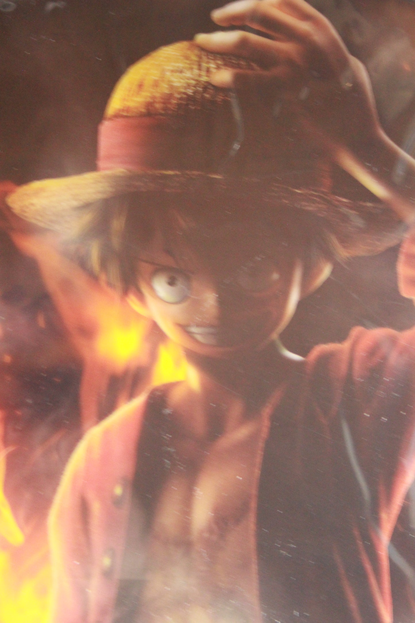 LUFFY & ACE ~ ONE PIECE // CLEAR POSTER