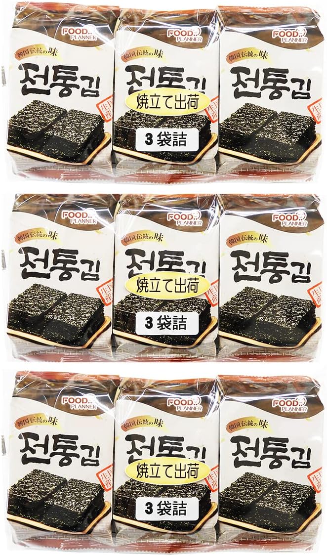 SEAWEED SEASONED โ
 TRADITIONAL KOREAN GRILLED NORI // FOOD PLANNER