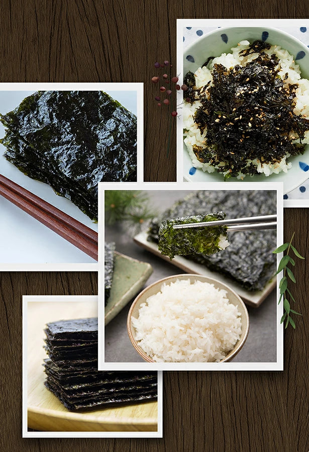 SEAWEED SEASONED ★ TRADITIONAL KOREAN GRILLED NORI // SAMBUJA