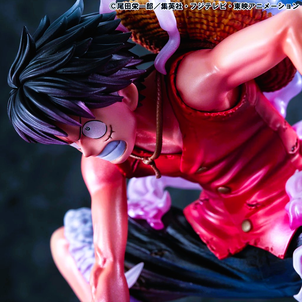 ONE PIECE ★ FIGURINE ★ PORTRAIT.OF.PIRATES "LIMITED EDITION" ★ MONKEY D. LUFFY GEAR 2 // MEGAHOUSE
