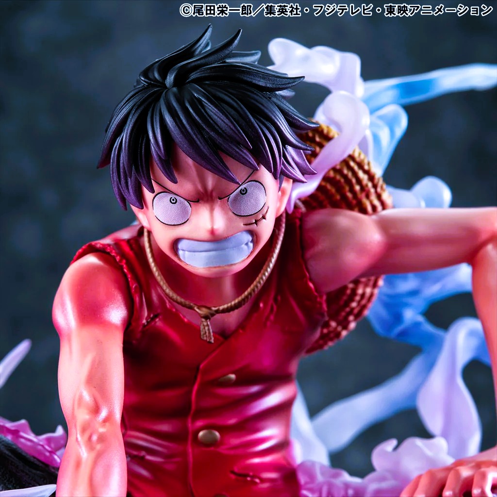 ONE PIECE ★ FIGURINE ★ PORTRAIT.OF.PIRATES "LIMITED EDITION" ★ MONKEY D. LUFFY GEAR 2 // MEGAHOUSE