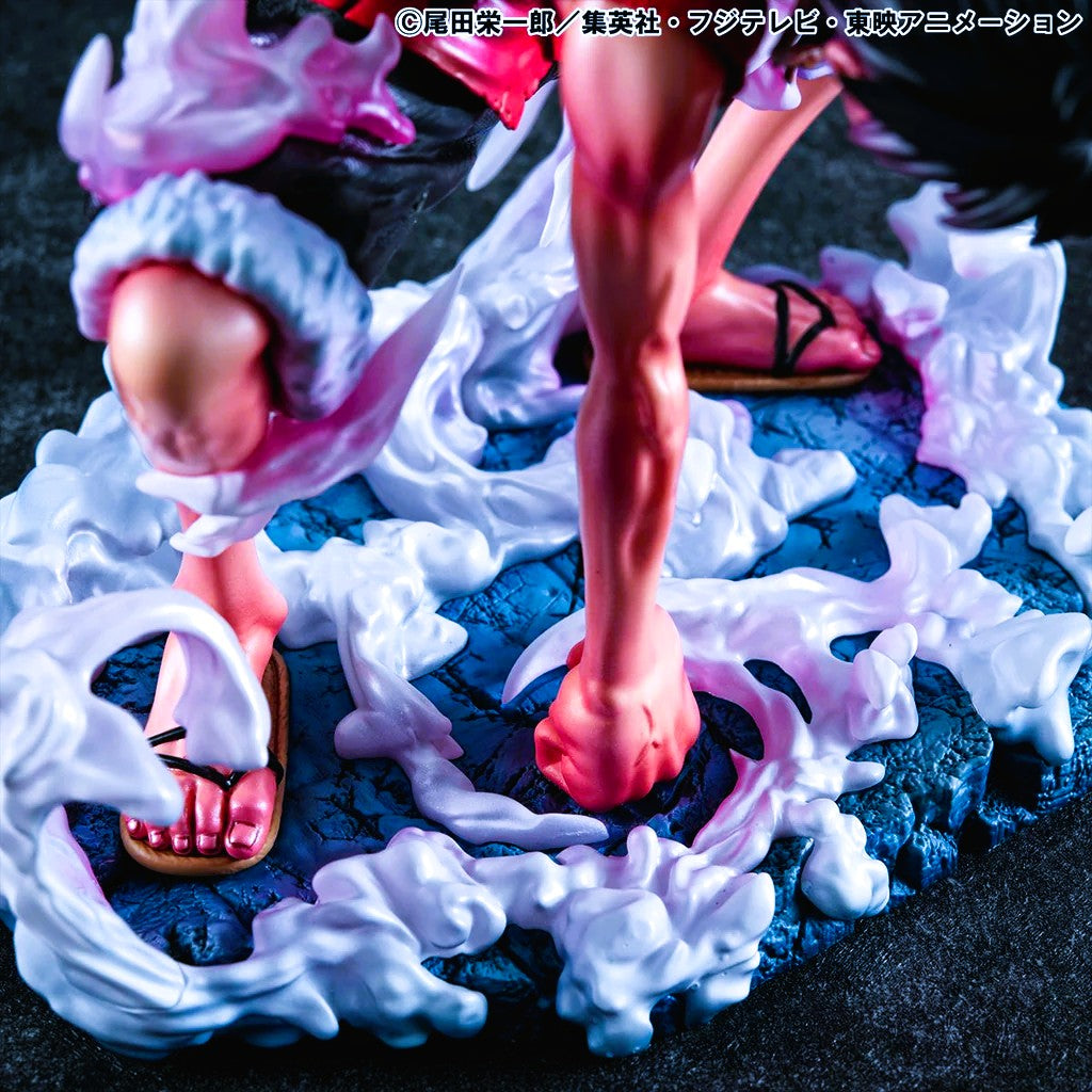 ONE PIECE ★ FIGURINE ★ PORTRAIT.OF.PIRATES "LIMITED EDITION" ★ MONKEY D. LUFFY GEAR 2 // MEGAHOUSE