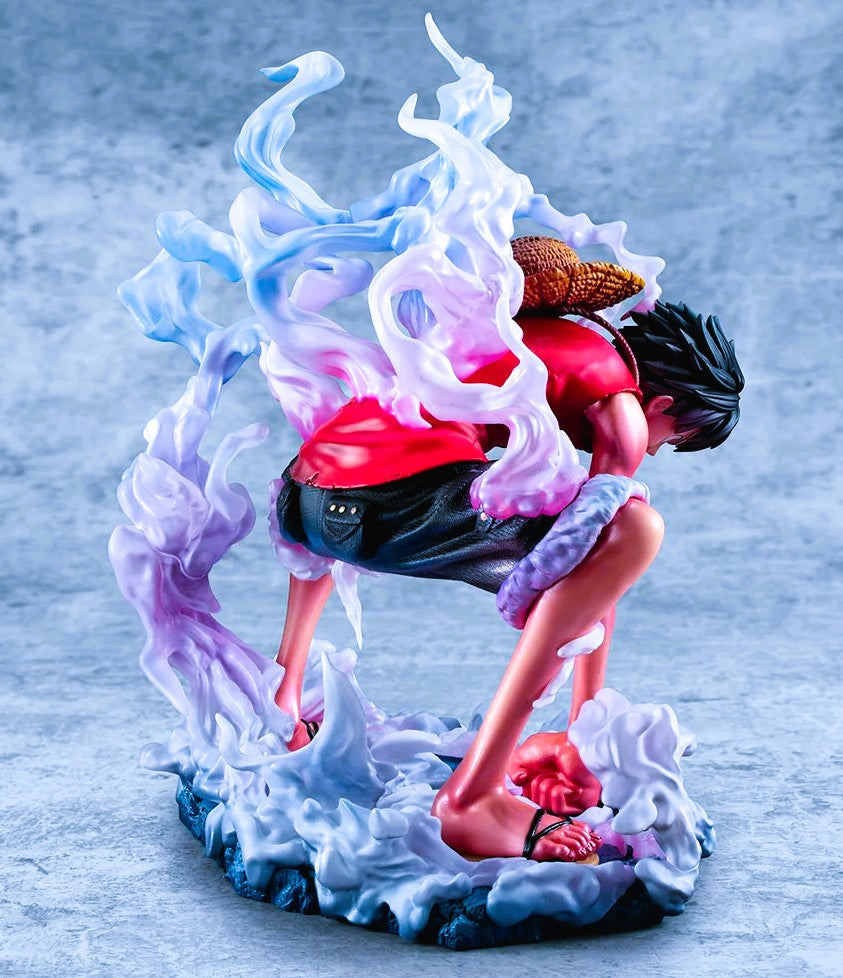 ONE PIECE ★ FIGURINE ★ PORTRAIT.OF.PIRATES "LIMITED EDITION" ★ MONKEY D. LUFFY GEAR 2 // MEGAHOUSE