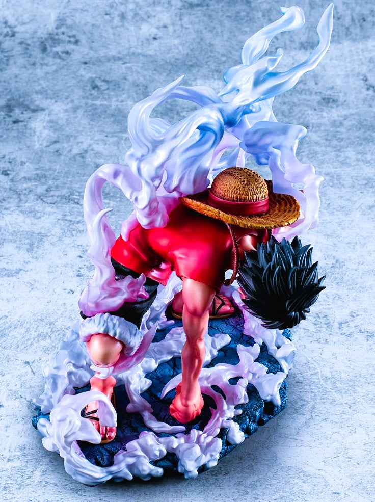 ONE PIECE ★ FIGURINE ★ PORTRAIT.OF.PIRATES "LIMITED EDITION" ★ MONKEY D. LUFFY GEAR 2 // MEGAHOUSE