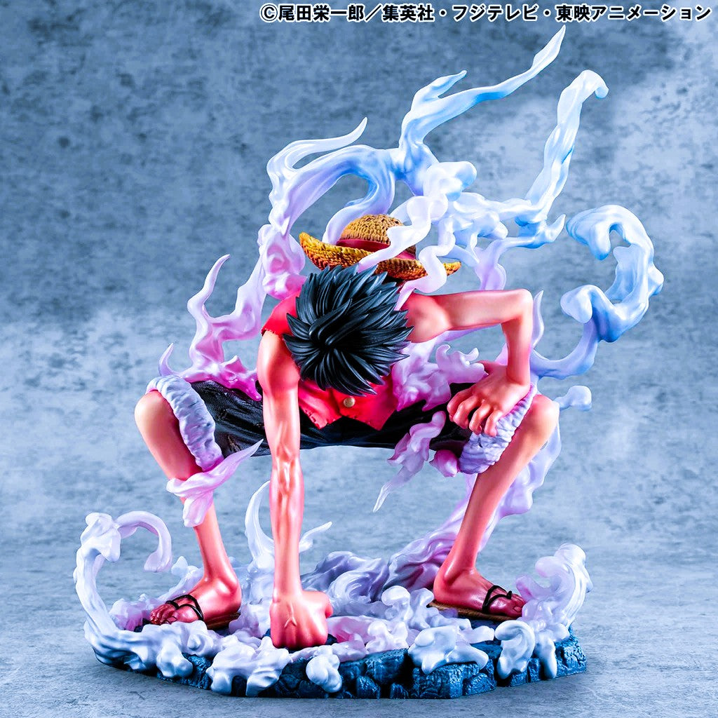 ONE PIECE ★ FIGURINE ★ PORTRAIT.OF.PIRATES "LIMITED EDITION" ★ MONKEY D. LUFFY GEAR 2 // MEGAHOUSE