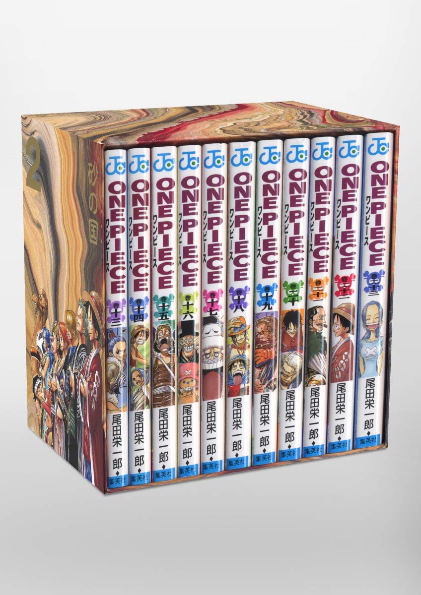 ONE PIECE ★ MANGA ★ PAPERBACK ★ BOX 1 ~ 10 ★ JAPANESE EDITION // AUTHOR: EIICHIRO ODA