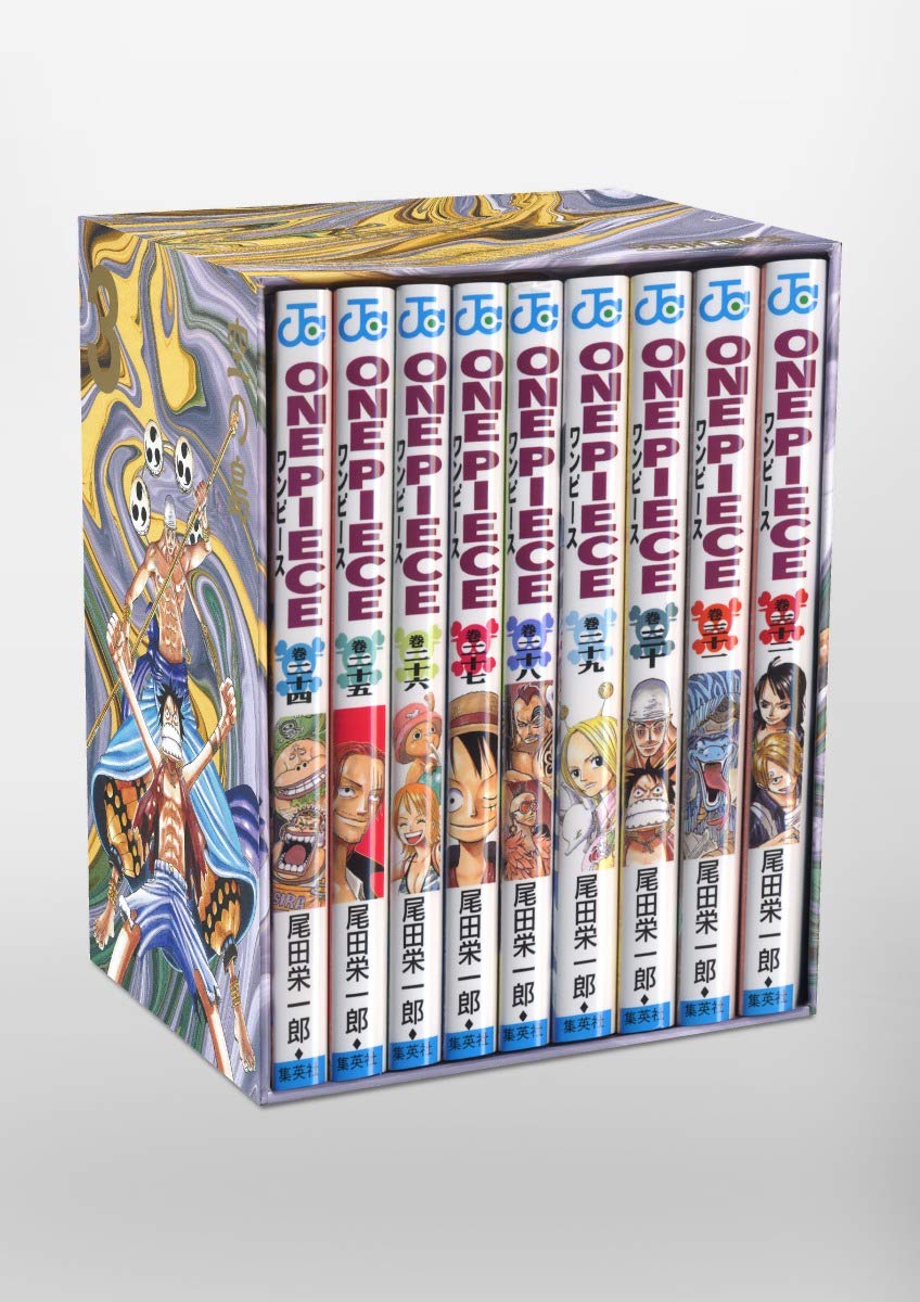 ONE PIECE ★ MANGA ★ PAPERBACK ★ BOX 1 ~ 10 ★ JAPANESE EDITION // AUTHOR: EIICHIRO ODA