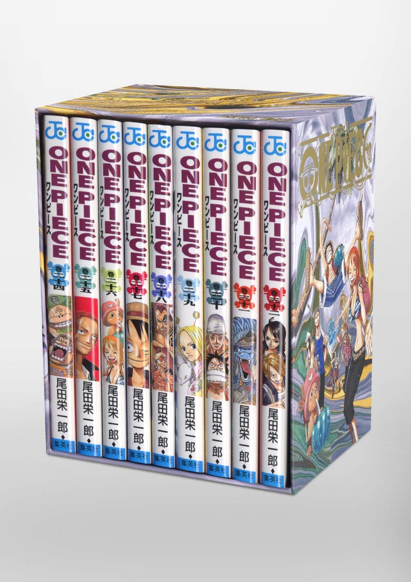 ONE PIECE ★ MANGA ★ PAPERBACK ★ BOX 1 ~ 10 ★ JAPANESE EDITION // AUTHOR: EIICHIRO ODA