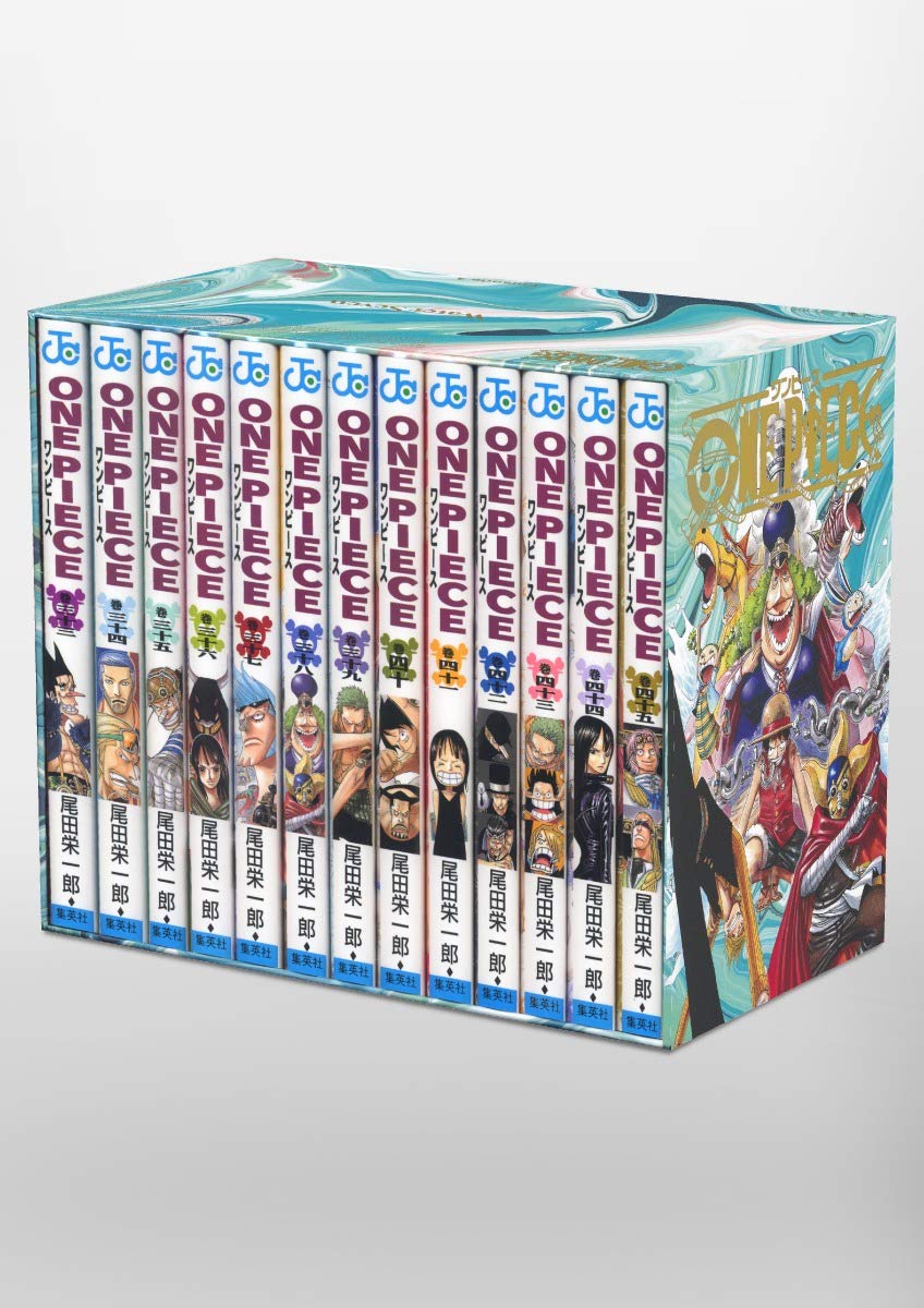 ONE PIECE ★ MANGA ★ PAPERBACK ★ BOX 1 ~ 10 ★ JAPANESE EDITION // AUTHOR: EIICHIRO ODA