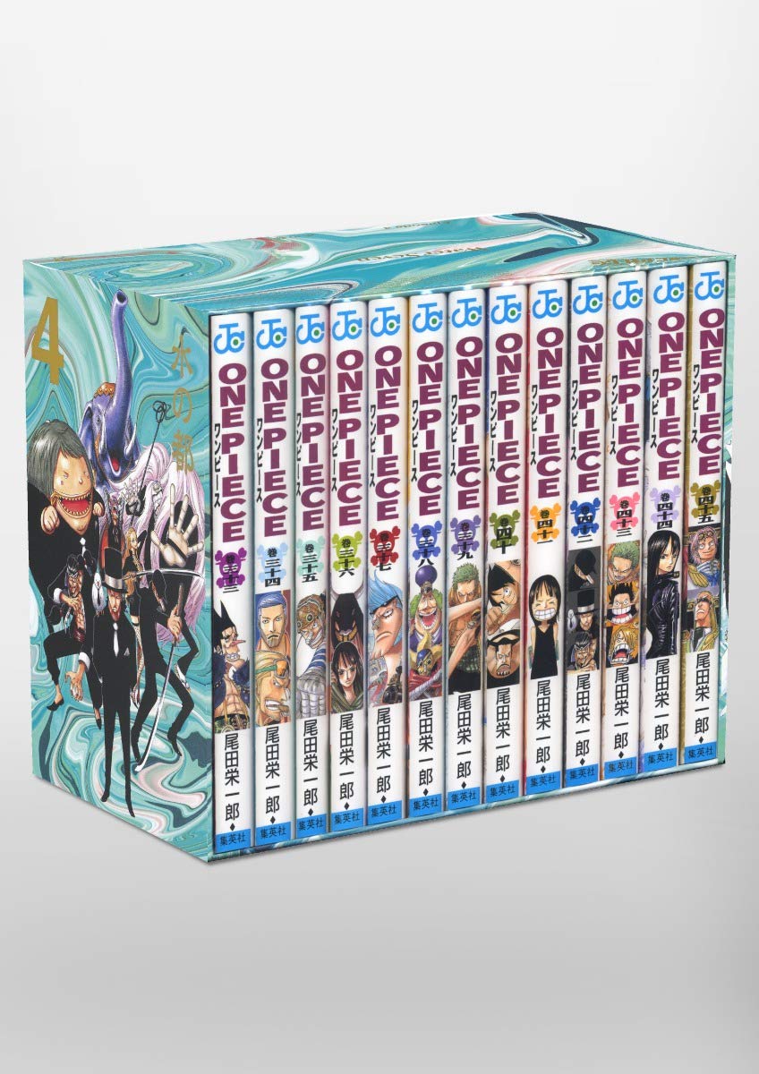 ONE PIECE ★ MANGA ★ PAPERBACK ★ BOX 1 ~ 10 ★ JAPANESE EDITION // AUTHOR: EIICHIRO ODA