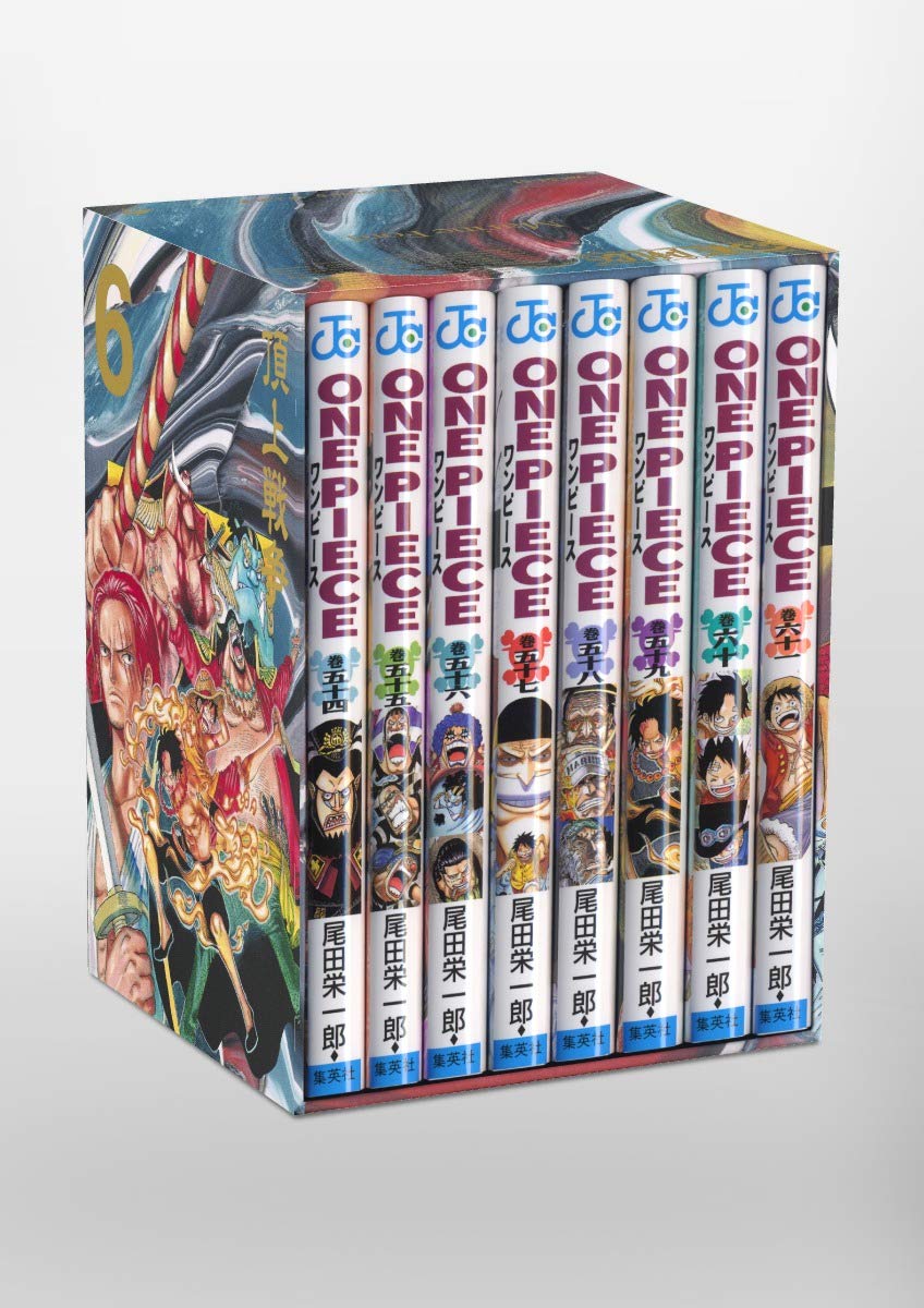 ONE PIECE ★ MANGA ★ PAPERBACK ★ BOX 1 ~ 10 ★ JAPANESE EDITION // AUTHOR: EIICHIRO ODA
