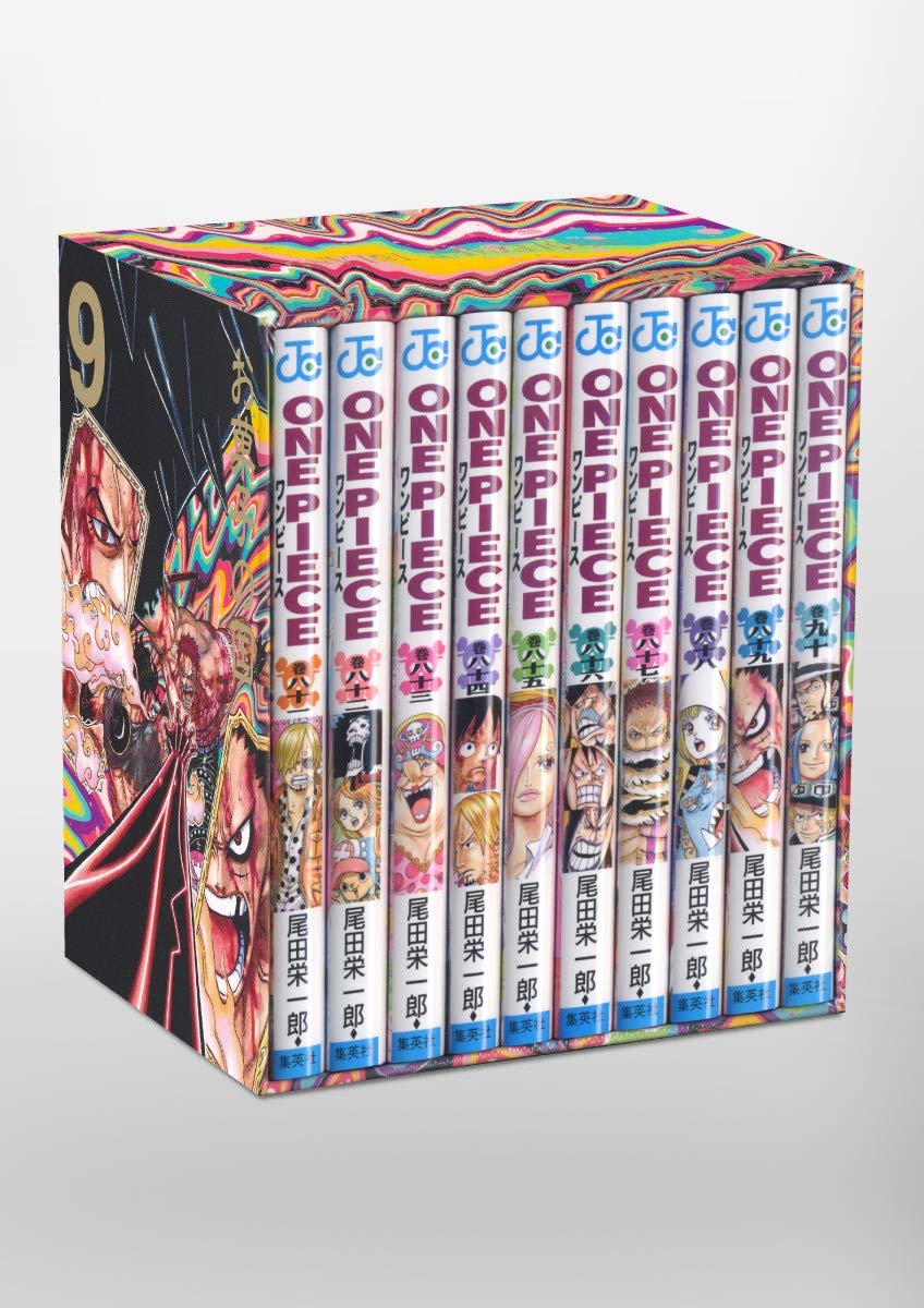 ONE PIECE ★ MANGA ★ PAPERBACK ★ BOX 1 ~ 10 ★ JAPANESE EDITION // AUTHOR: EIICHIRO ODA