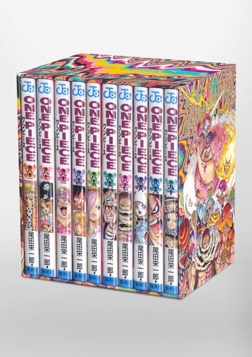 ONE PIECE ★ MANGA ★ PAPERBACK ★ BOX 1 ~ 10 ★ JAPANESE EDITION // AUTHOR: EIICHIRO ODA