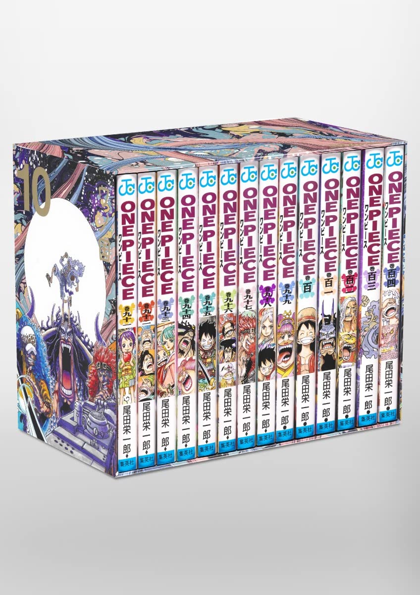 ONE PIECE ★ MANGA ★ PAPERBACK ★ BOX 1 ~ 10 ★ JAPANESE EDITION // AUTHOR: EIICHIRO ODA