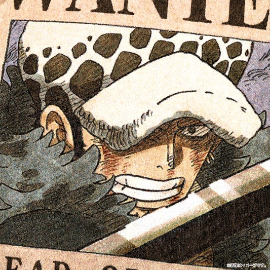 ONE PIECE ★ LARGE TOWEL ★ TRAFALGAR LAW ★ WANTED POSTERS // TOEI ANIMATION