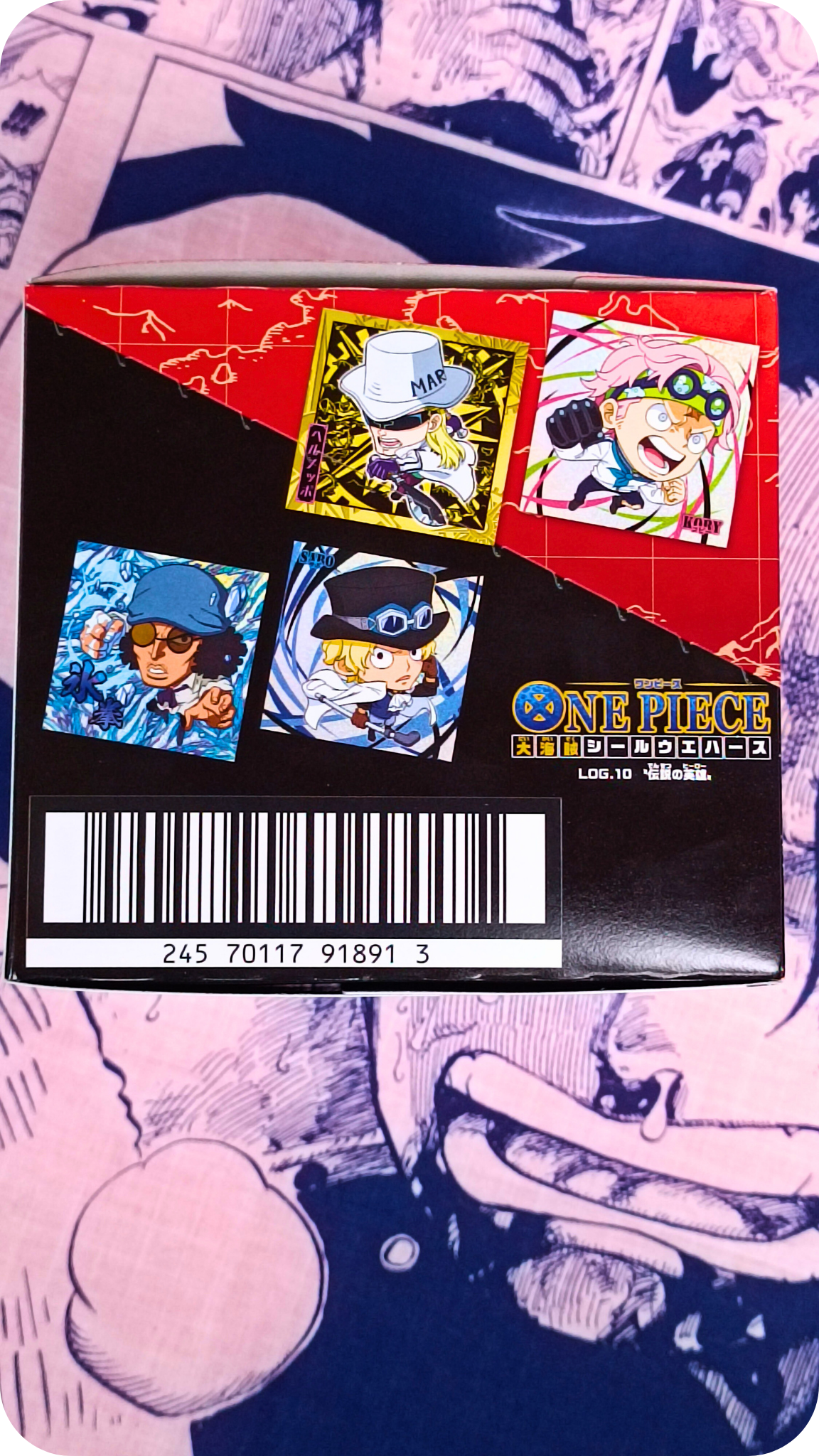 LOG.10 ~ ONE PIECE // WAFERS BOX