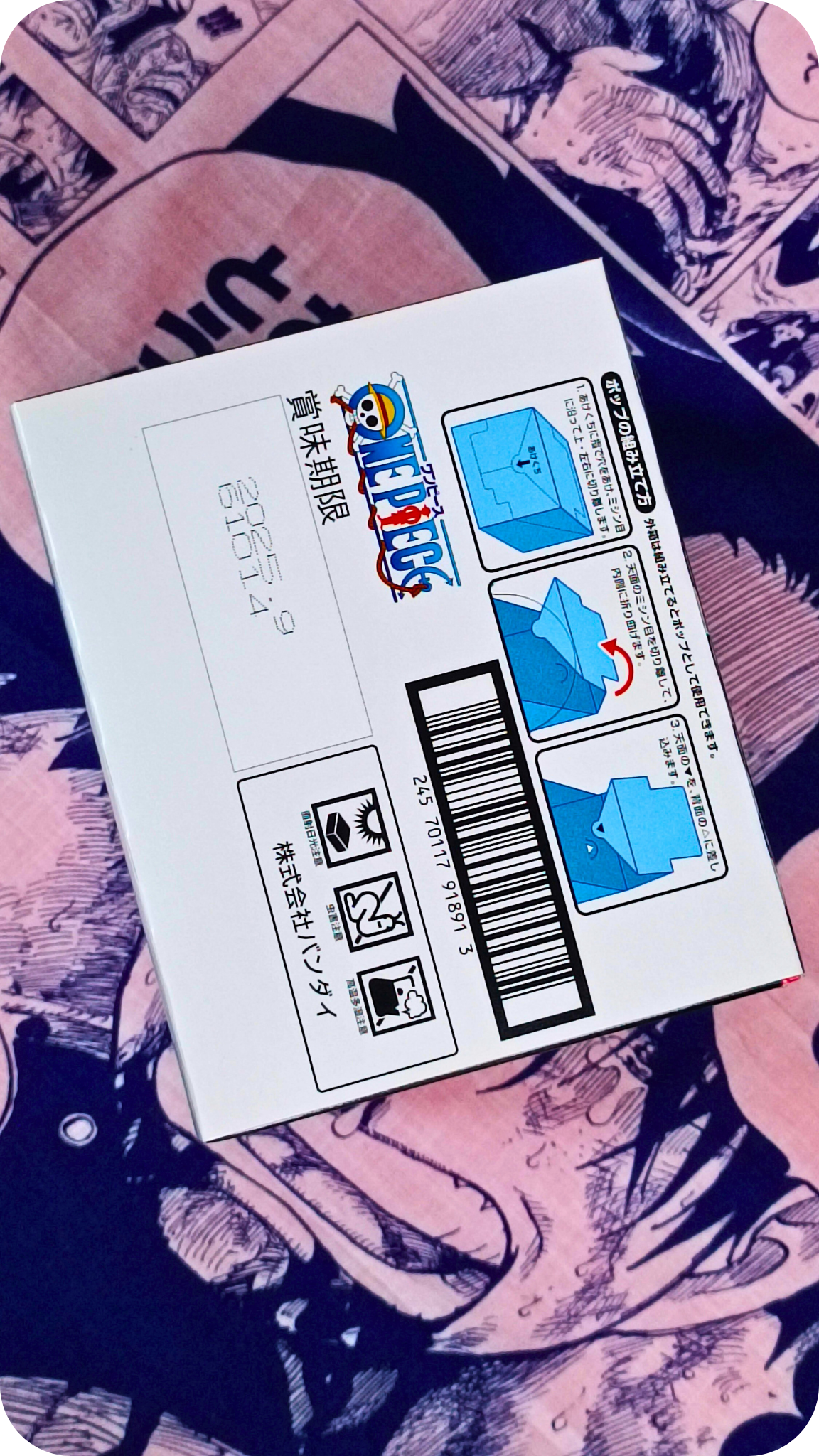 LOG.10 ~ ONE PIECE // WAFERS BOX