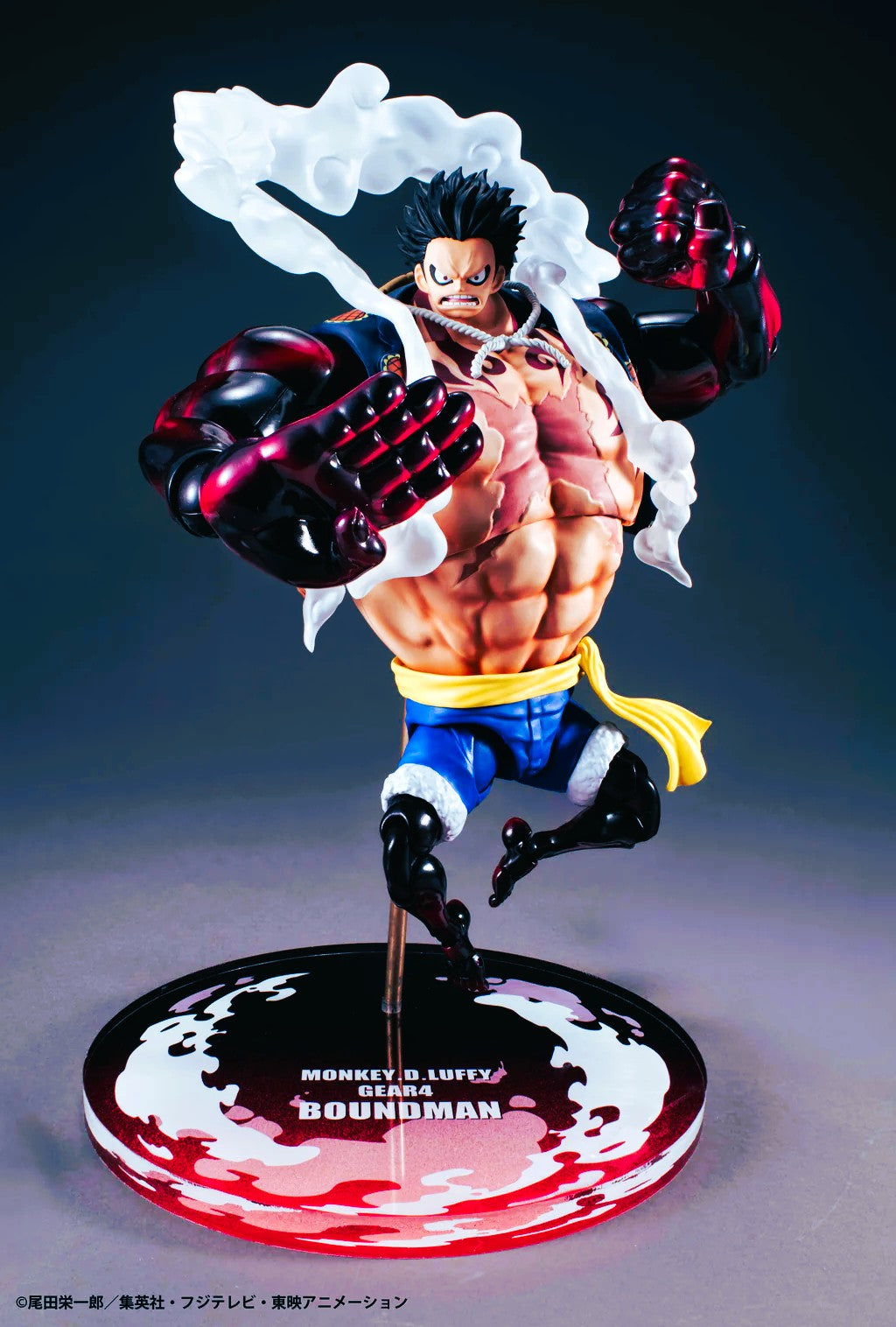 ONE PIECE ★ FIGURINE ★ VARIABLE ACTION HEROES: MONKEY D. LUFFY ★ GEAR 4 BOUNDMAN ★ // BANDAI X MEGAHOUSE