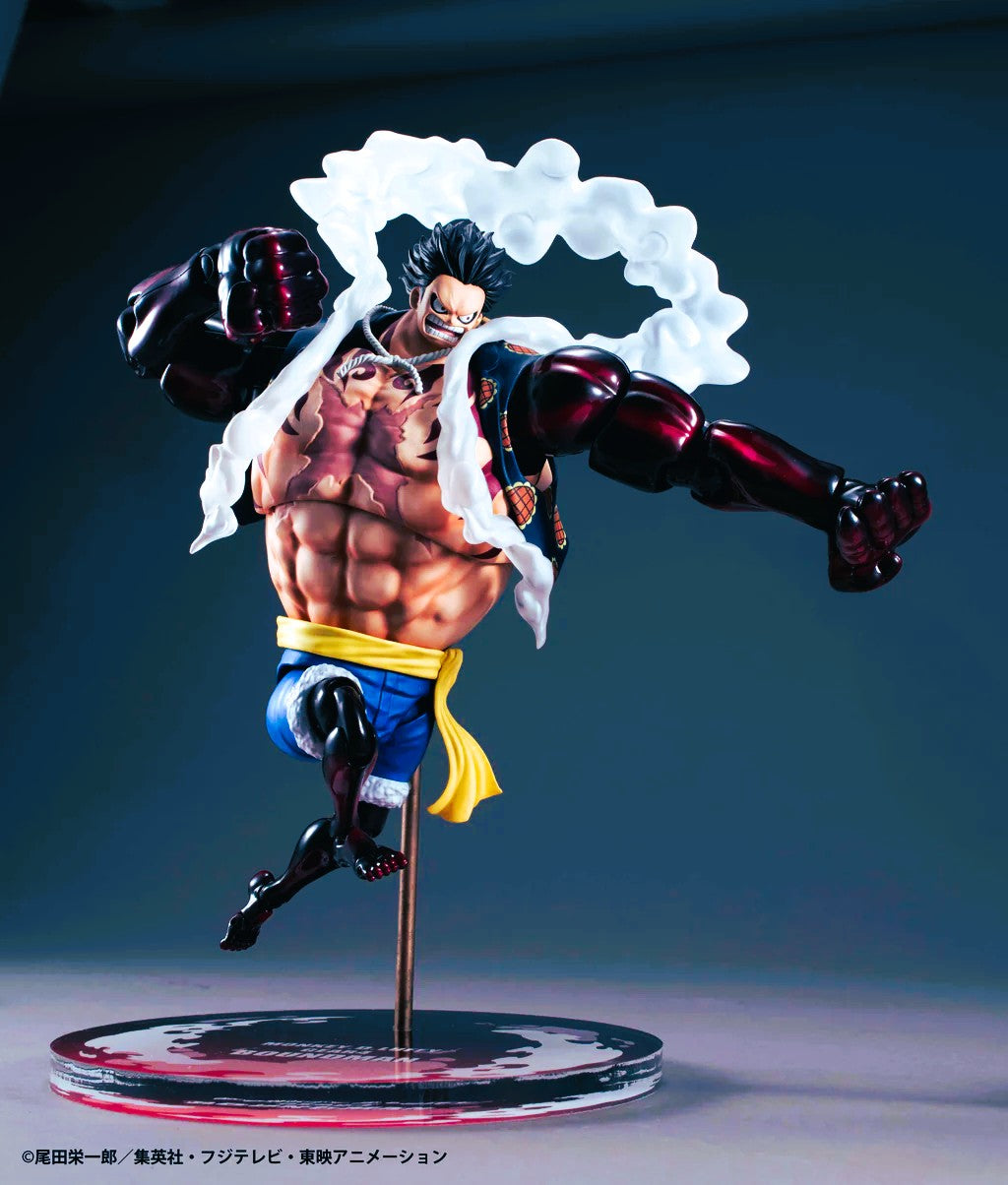 ONE PIECE ★ FIGURINE ★ VARIABLE ACTION HEROES: MONKEY D. LUFFY ★ GEAR 4 BOUNDMAN ★ // BANDAI X MEGAHOUSE