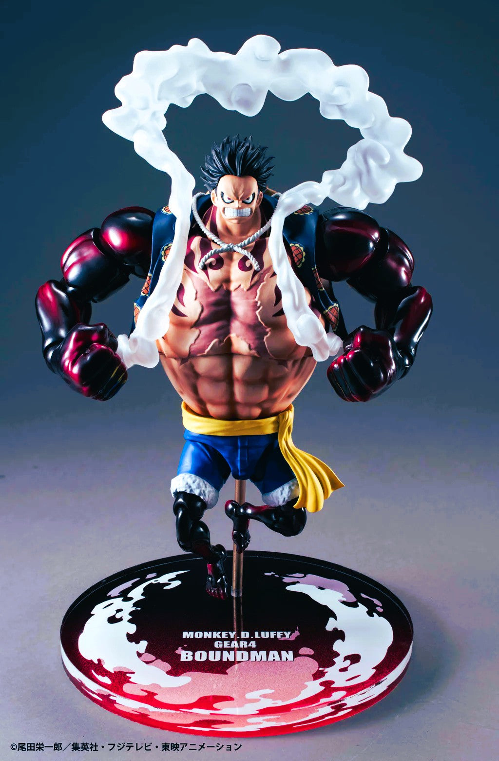 ONE PIECE ★ FIGURINE ★ VARIABLE ACTION HEROES: MONKEY D. LUFFY ★ GEAR 4 BOUNDMAN ★ // BANDAI X MEGAHOUSE