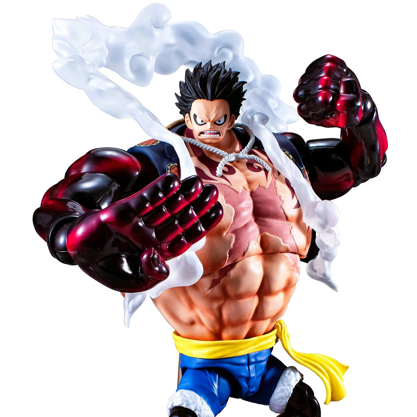 ONE PIECE ★ FIGURINE ★ VARIABLE ACTION HEROES: MONKEY D. LUFFY ★ GEAR 4 BOUNDMAN ★ // BANDAI X MEGAHOUSE