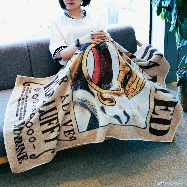 ONE PIECE ★ LARGE TOWEL ★ LUFFY GEAR 5 ★ WANTED POSTERS // TOEI ANIMATION