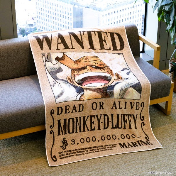 ONE PIECE ★ LARGE TOWEL ★ LUFFY GEAR 5 ★ WANTED POSTERS // TOEI ANIMATION