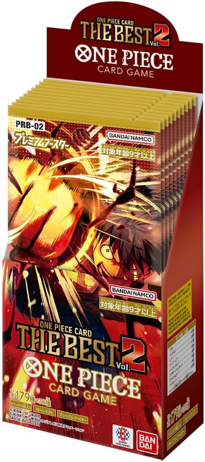 ONE PIECE ~ BANDAI // THE BEST VOL. 2 CARD GAME