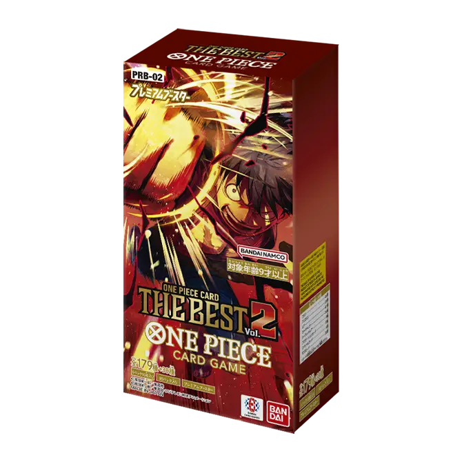 ONE PIECE ★ THE BEST VOL. 2 ★ CARD GAME // BANDAI
