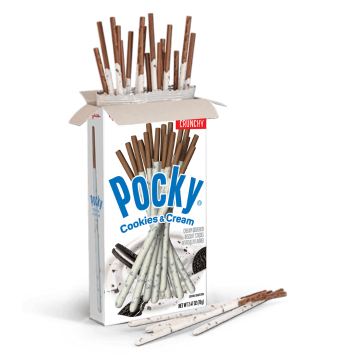 POCKY ~ GLICO // COOKIES & CREAM