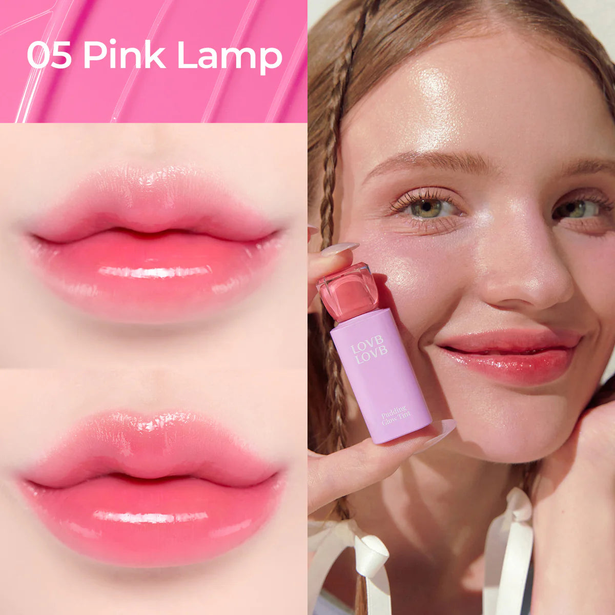 PUDDING GLOW TINT ~ LOVB LOVB // LIP TINT