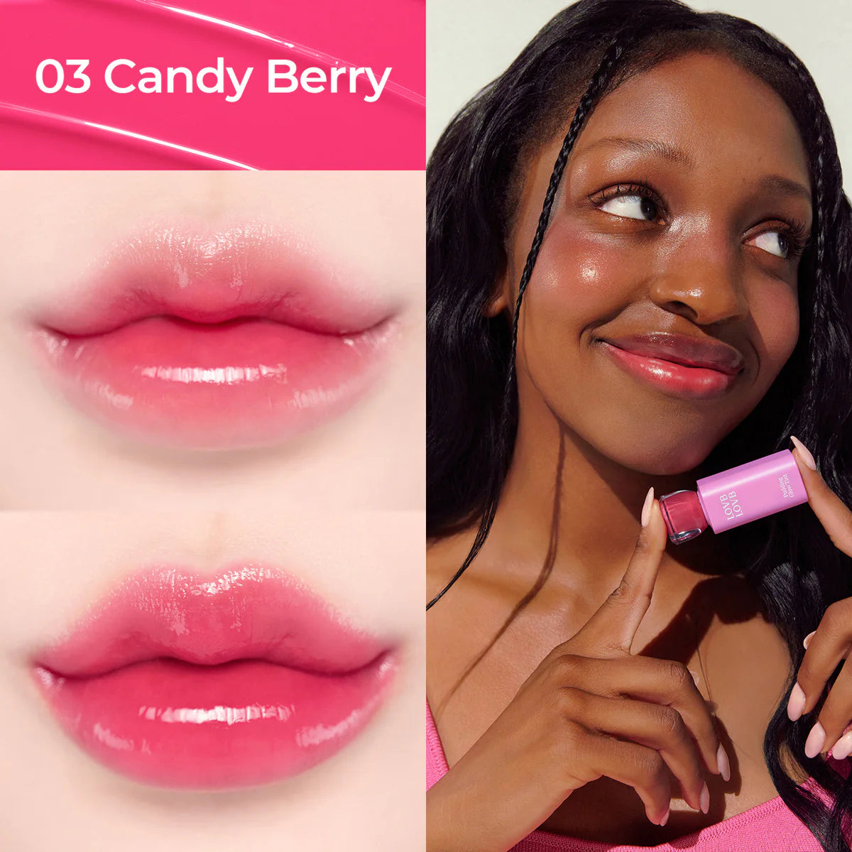 PUDDING GLOW TINT ~ LOVB LOVB // LIP TINT