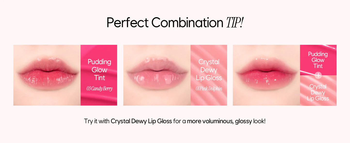PUDDING GLOW TINT ~ LOVB LOVB // LIP TINT