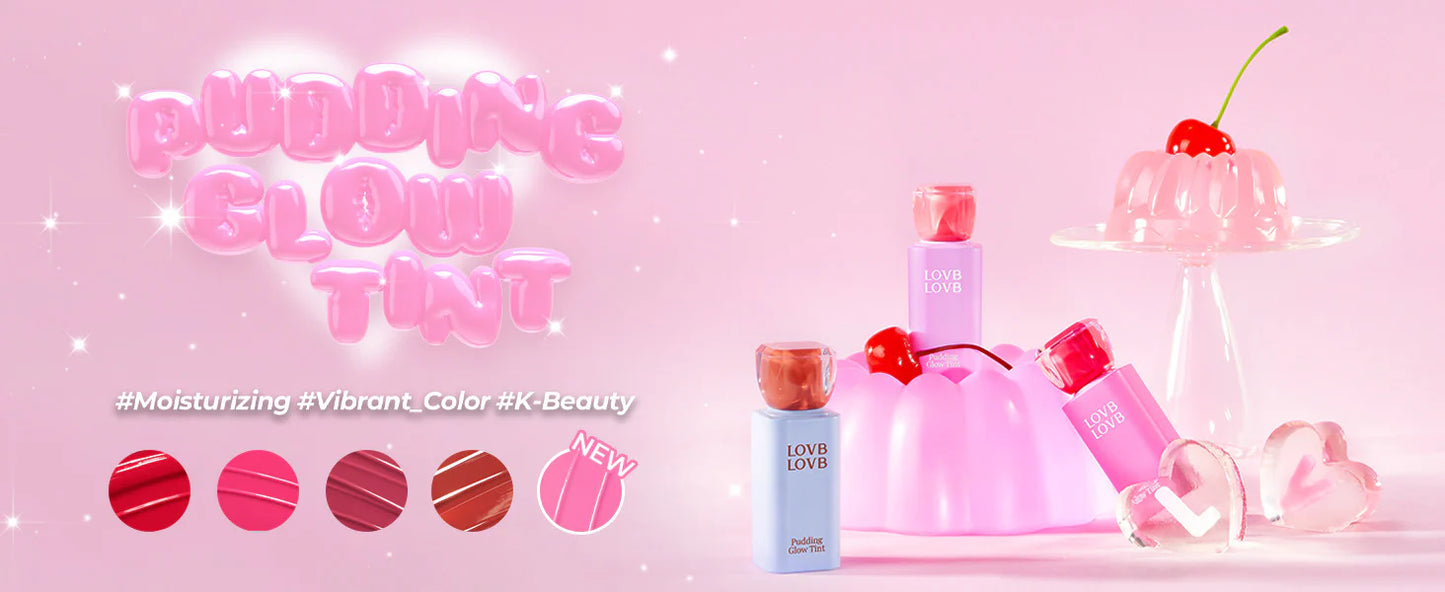 PUDDING GLOW TINT ~ LOVB LOVB // LIP TINT