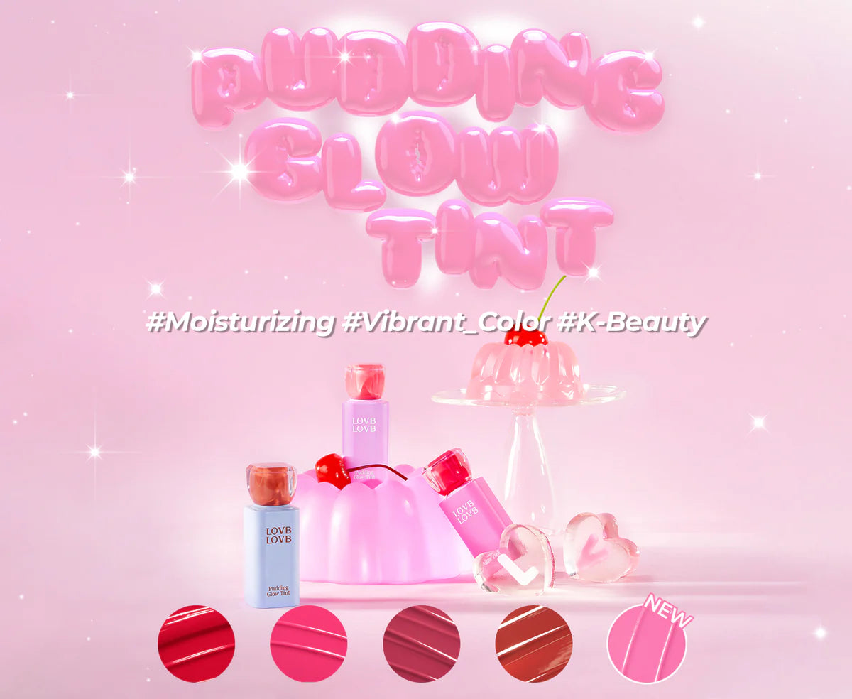 PUDDING GLOW TINT ~ LOVB LOVB // LIP TINT