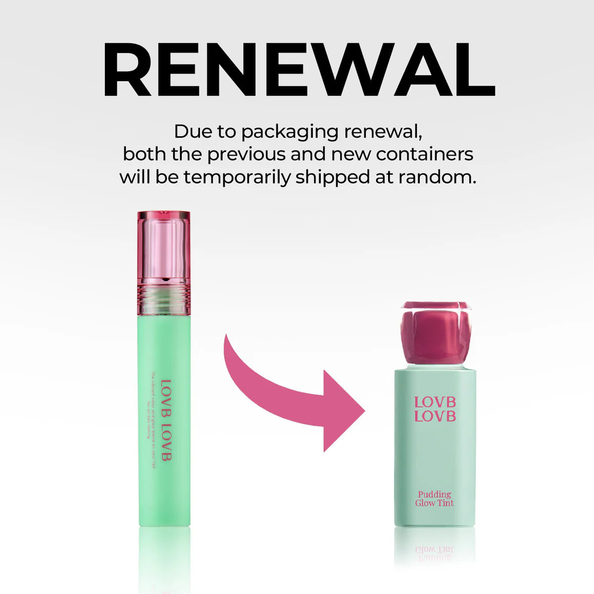 PUDDING GLOW TINT ~ LOVB LOVB // LIP TINT
