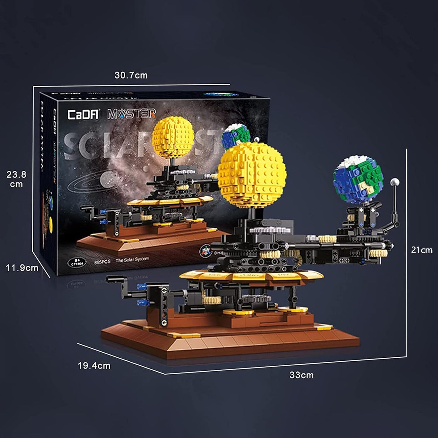 SOLAR SYSTEM C71004W ~ CADA MASTER // CONSTRUTION SET
