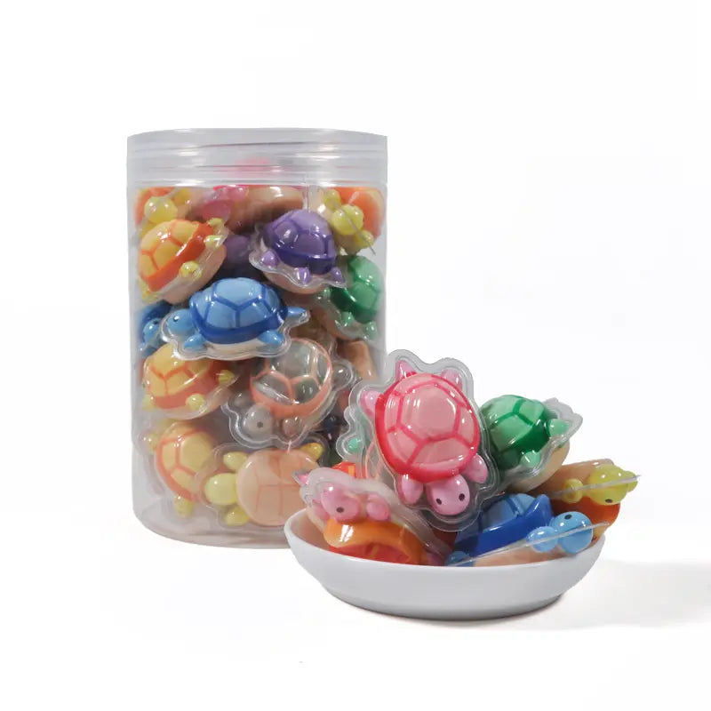 TURTLE-SHAPED POOPING GUMMIES ★ CHINESE JUICY CANDY // ODISHEN