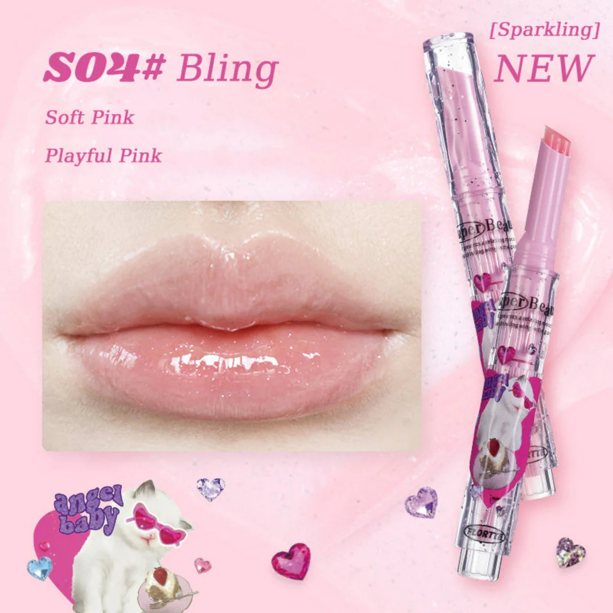 JELLY HEART ~ FLORTTE // LIPSTICK