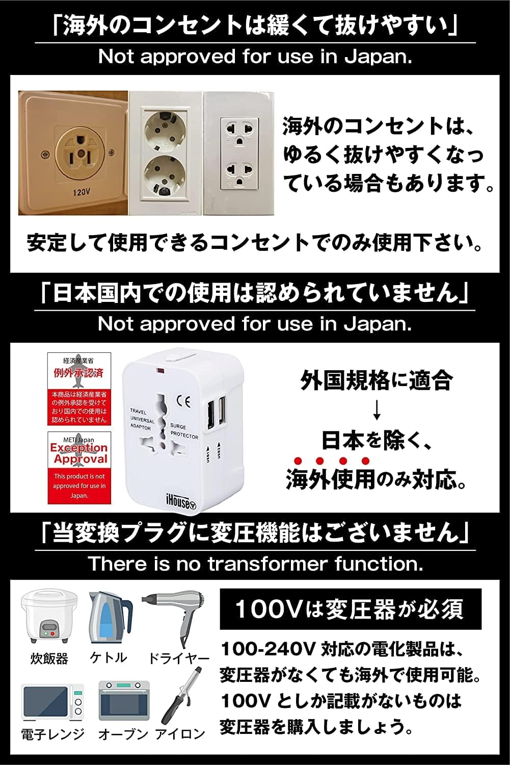 INTERNATIONAL ★ MULTI-CONVERSION PLUG // IHOUSE