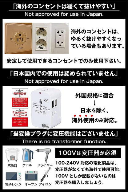 INTERNATIONAL ★ MULTI-CONVERSION PLUG // IHOUSE