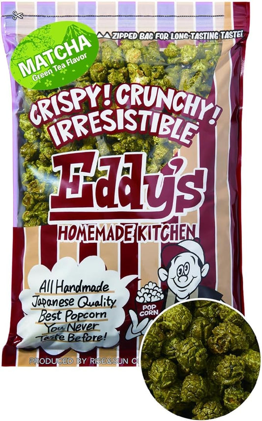 POPCORN ~ EDDY'S HOMEMADE // MATCHA