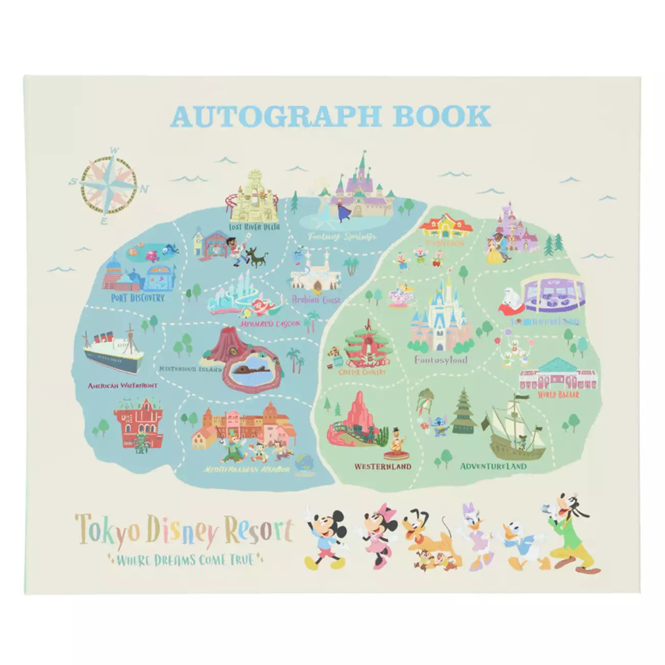 AUTOGRAPH BOOK & PEN ★ TOKYO DISNEY RESORT // DISNEY JAPAN