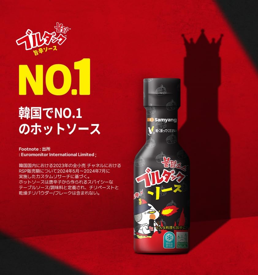 BULDAK ORIGINAL SPICY CHICKEN ★ STIR-FRIED NOODLES, GLASS NOODLES, TTOEKBOKKI & SAUCE // SAMYANG