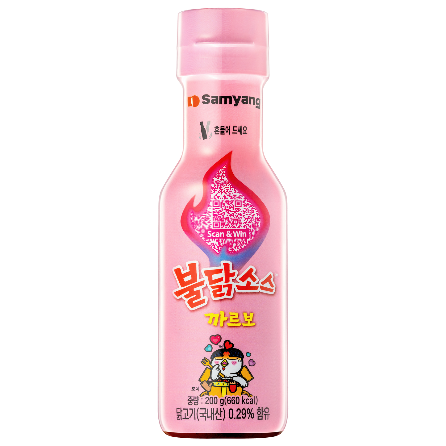 BULDAK CARBONARA SPICY CHICKEN ★ STIR-FRIED NOODLES, GLASS NOODLES, TTOEKBOKKI & SAUCE // SAMYANG