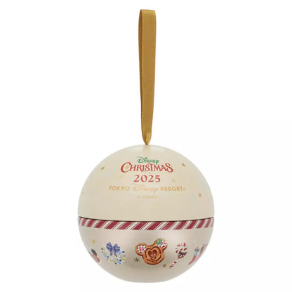 CHRISTMAS CANDY ORNAMENT TIN MICKEY MOUSE & FRIENDS ★ TOKYO DISNEY RESORT // DISNEY JAPAN