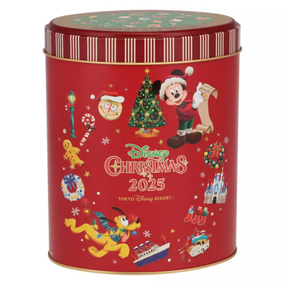 CHRISTMAS CHOCOLATE CRUNCH CAN MICKEY MOUSE & FRIENDS ★ TOKYO DISNEY RESORT // DISNEY JAPAN