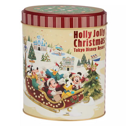 CHRISTMAS CHOCOLATE CRUNCH CAN MICKEY MOUSE & FRIENDS ★ TOKYO DISNEY RESORT // DISNEY JAPAN